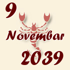 Škorpija, 9 Novembar 2039.