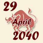 Bik, 29 April 2040.