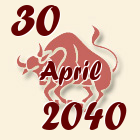Bik, 30 April 2040.