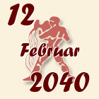 Vodolija, 12 Februar 2040.