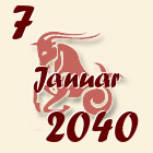 Jarac, 7 Januar 2040.