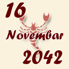 Škorpija, 16 Novembar 2042.