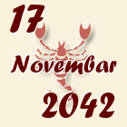 Škorpija, 17 Novembar 2042.
