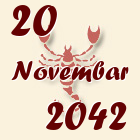 Škorpija, 20 Novembar 2042.