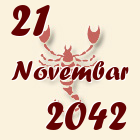 Škorpija, 21 Novembar 2042.