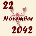 Škorpija, 22 Novembar 2042.