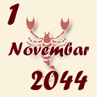 Škorpija, 1 Novembar 2044.