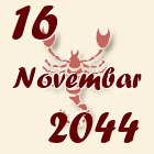 Škorpija, 16 Novembar 2044.
