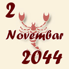 Škorpija, 2 Novembar 2044.