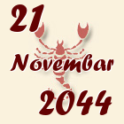 Škorpija, 21 Novembar 2044.