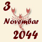 Škorpija, 3 Novembar 2044.