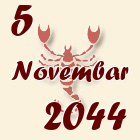 Škorpija, 5 Novembar 2044.
