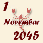Škorpija, 1 Novembar 2045.