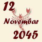 Škorpija, 12 Novembar 2045.