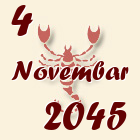 Škorpija, 4 Novembar 2045.