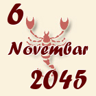 Škorpija, 6 Novembar 2045.
