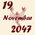 Škorpija, 19 Novembar 2047.