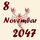 Škorpija, 8 Novembar 2047.