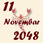Škorpija, 11 Novembar 2048.