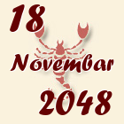 Škorpija, 18 Novembar 2048.