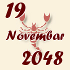Škorpija, 19 Novembar 2048.