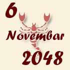 Škorpija, 6 Novembar 2048.