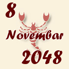 Škorpija, 8 Novembar 2048.