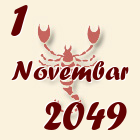 Škorpija, 1 Novembar 2049.