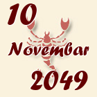 Škorpija, 10 Novembar 2049.