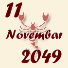 Škorpija, 11 Novembar 2049.