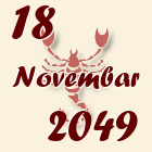 Škorpija, 18 Novembar 2049.
