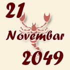 Škorpija, 21 Novembar 2049.
