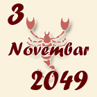 Škorpija, 3 Novembar 2049.