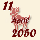 Ovan, 11 April 2050.