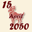 Ovan, 15 April 2050.