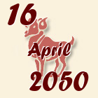 Ovan, 16 April 2050.