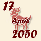 Ovan, 17 April 2050.