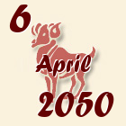 Ovan, 6 April 2050.