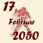 Vodolija, 17 Februar 2050.