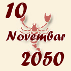 Škorpija, 10 Novembar 2050.