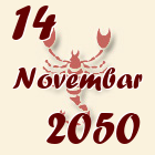 Škorpija, 14 Novembar 2050.
