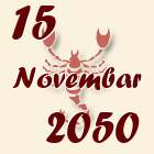 Škorpija, 15 Novembar 2050.