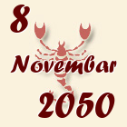 Škorpija, 8 Novembar 2050.